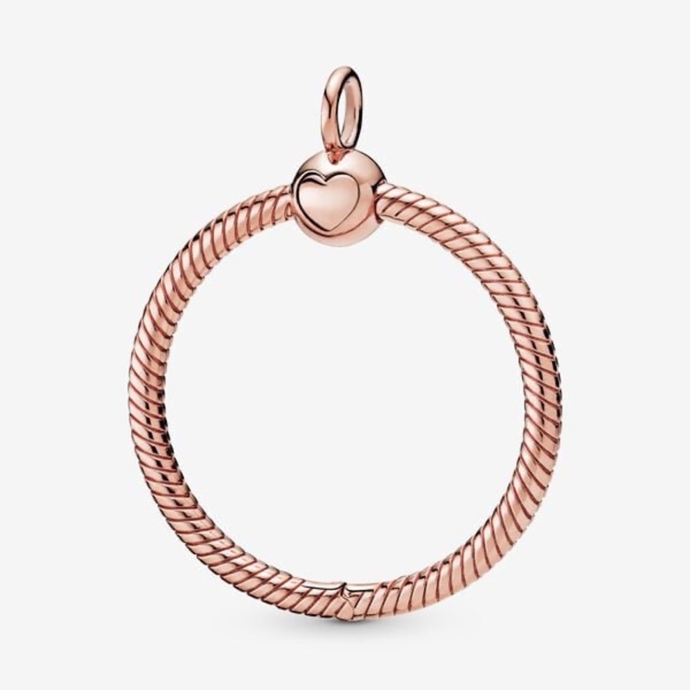 PANDORA | Moments Rose Gold Medium O Pendant | NWT - Picture 3 of 11